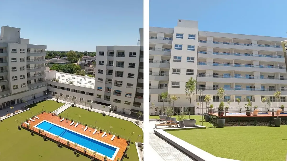 6º andar com varanda e piscina