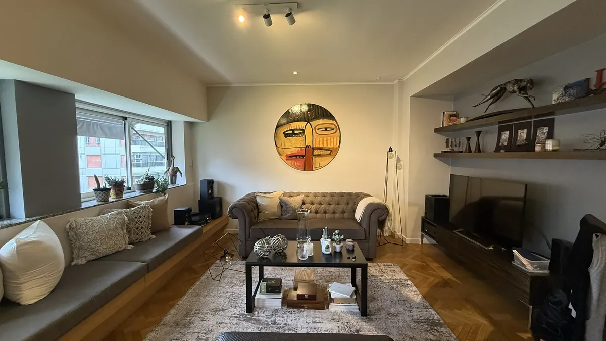 2 Ambientes Amoblado En Belgrano · Todo Incluido · Último Piso · Full Equipado