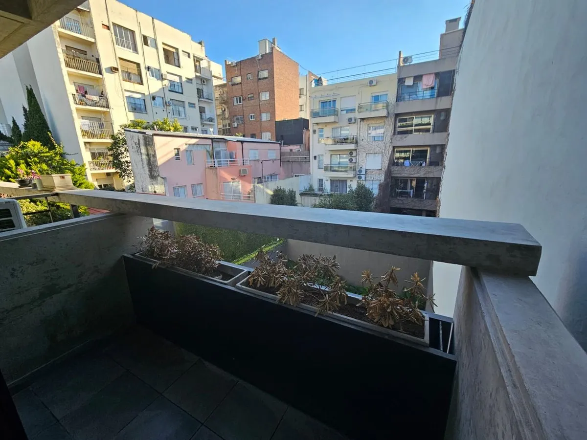 Furnished studio with balcony