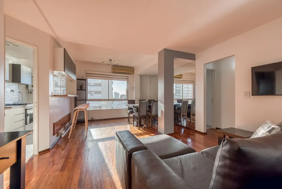 Furnished 3-room with balcony