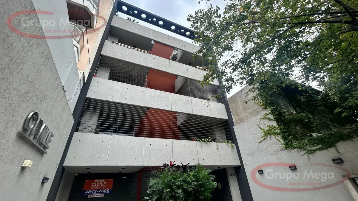 Hermoso Monoambiente C/ Parrilla