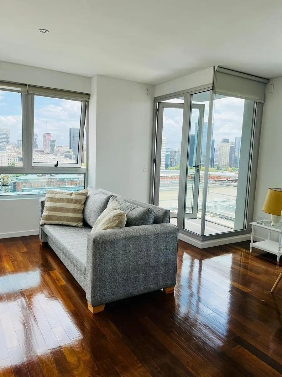 Departamento En Alquiler De 2 Ambientes En Puerto Madero Amoblado Con Cochera En Torres Del Yacht Diario Semanal Mensual
