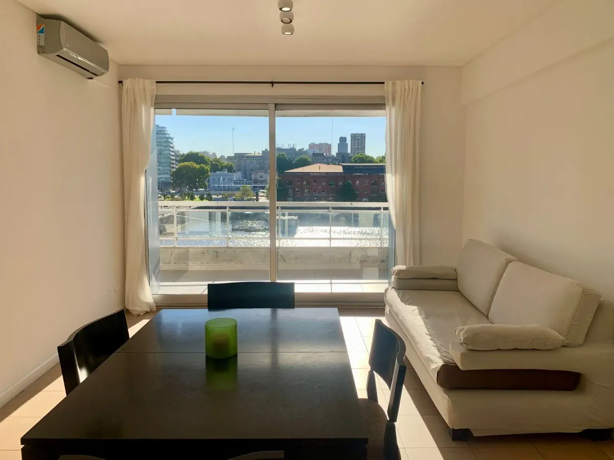 Departamento En Alquiler De 2 Ambientes En Puerto Madero Con Cochera, Con O Sin Muebles ! Apto Prof