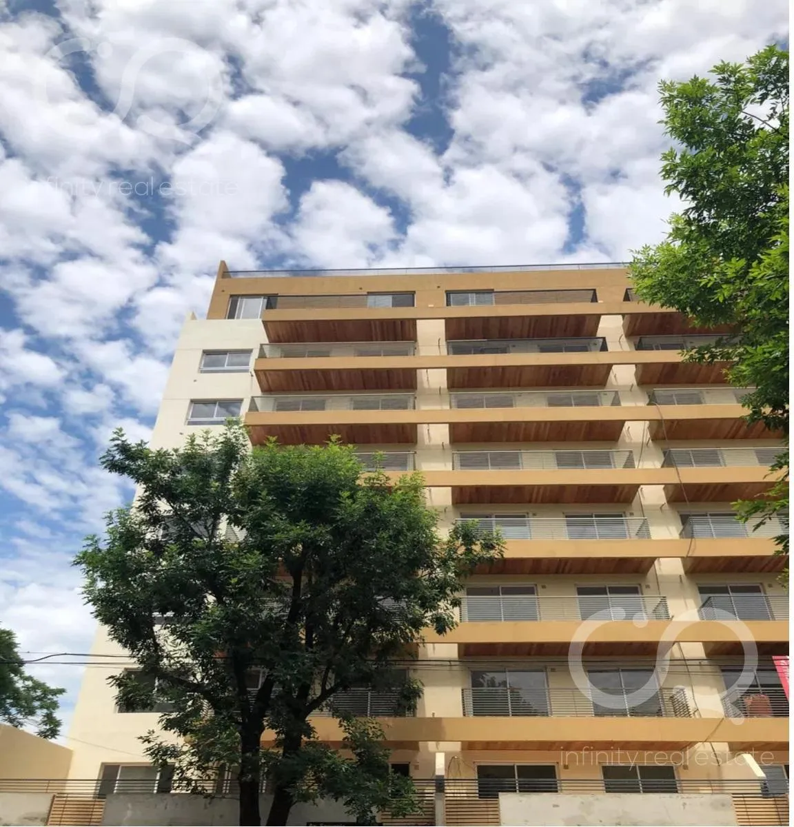 Terraza, doble vidrio, contrafrente