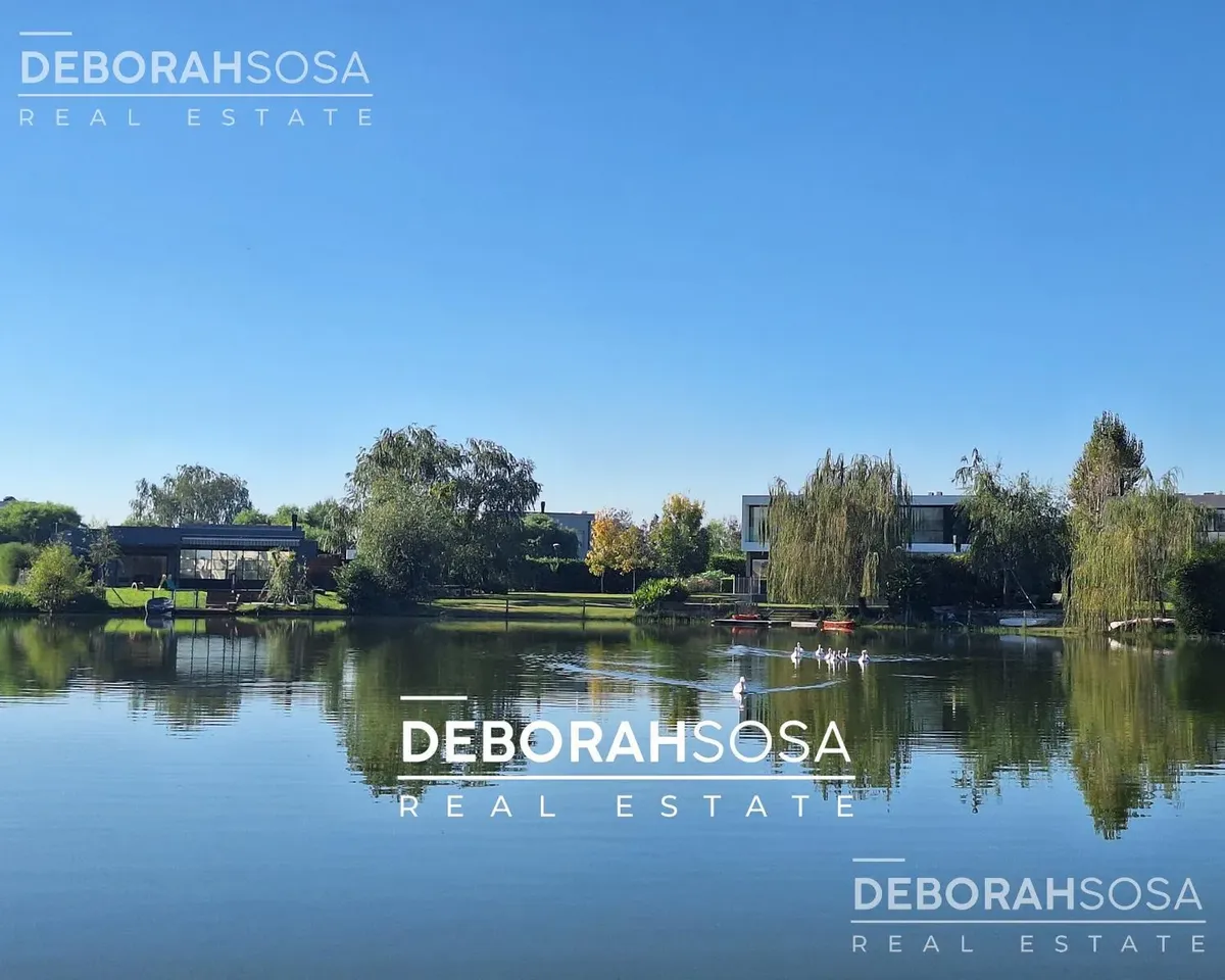 Casa En Venta A La Laguna-al Agua-zona Norte-el -canton-5 Ambientes