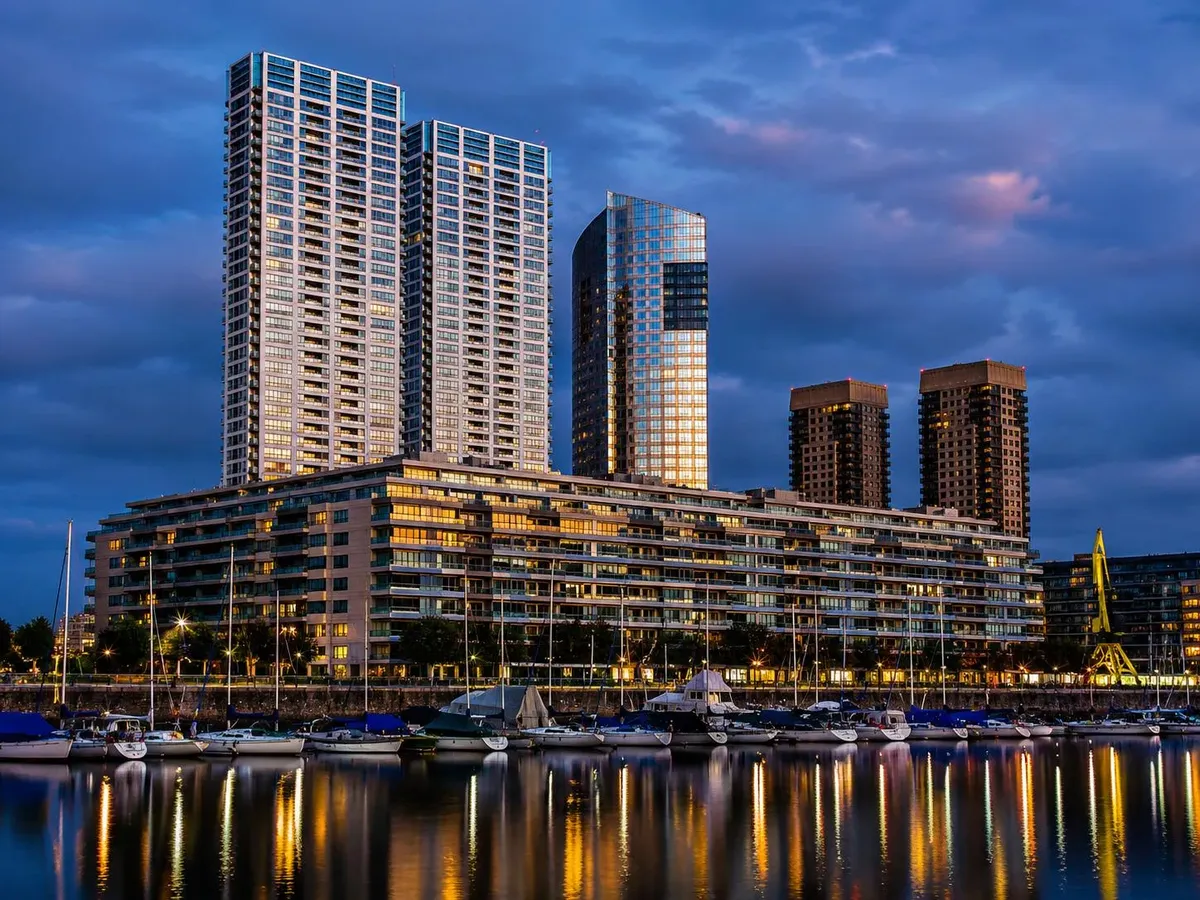 Furnished 2-room, Puerto Madero