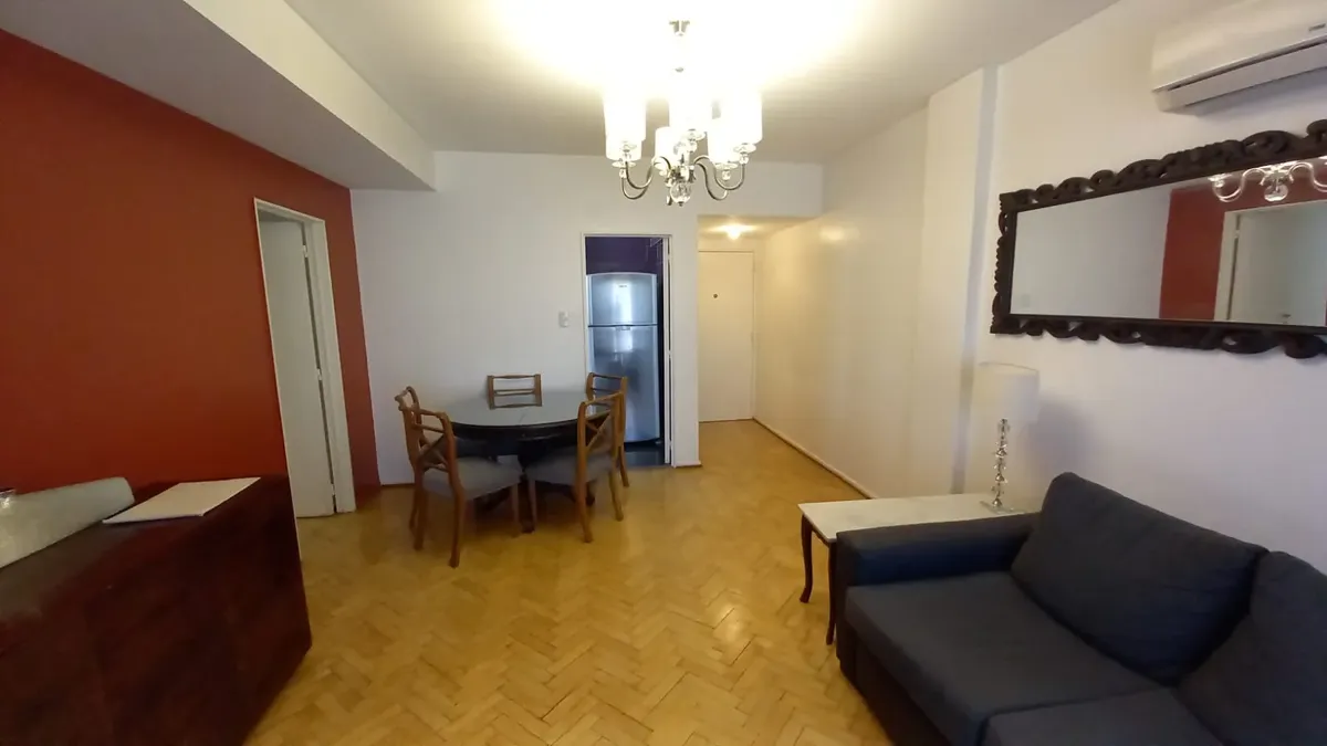 Departamento 3 Ambientes Con Cochera Amoblado En Alquiler En Belgrano!