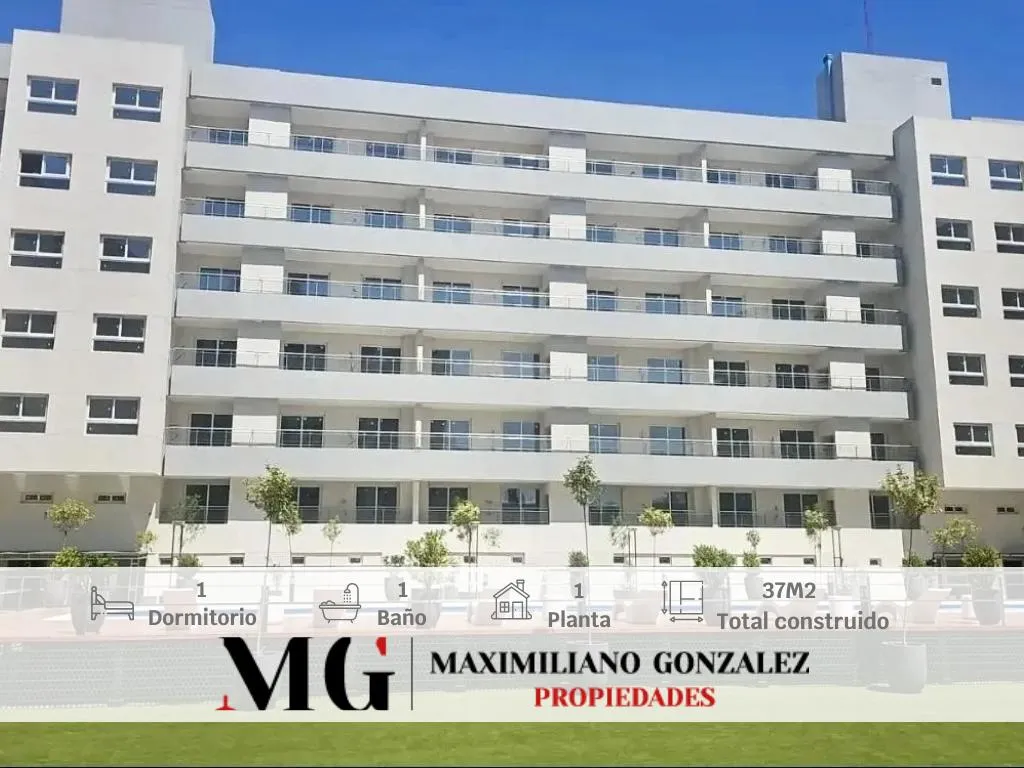 33 m², balcony and garden