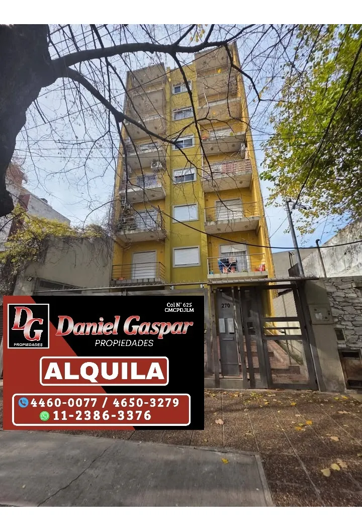 Alquiler Departamento 2 Ambientes Al Frente Semipiso