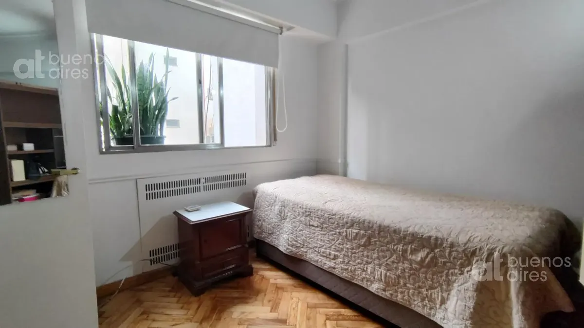 Recoleta, aire acondicionado, 2 camas