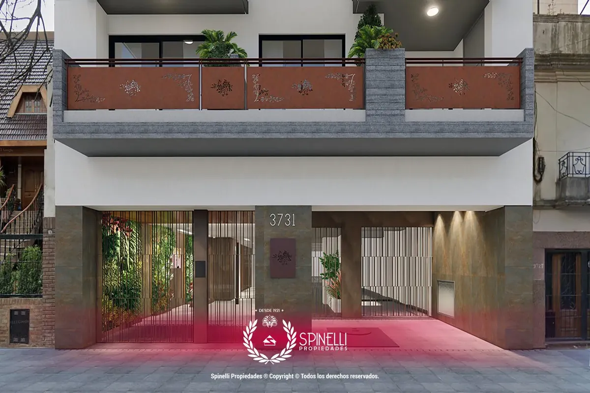 Monoambiente 41 m² con balcón