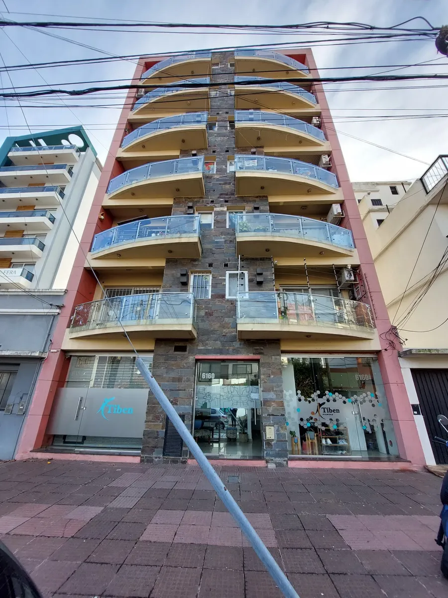 Front balcony, elevator