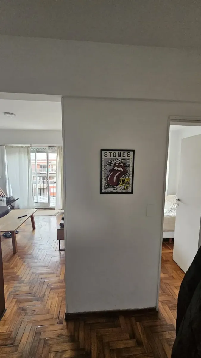 2 ambientes con balcón en Recoleta