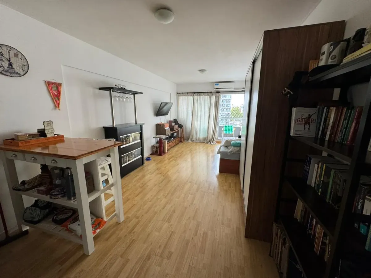 Luminoso Monoambiente En Alquiler