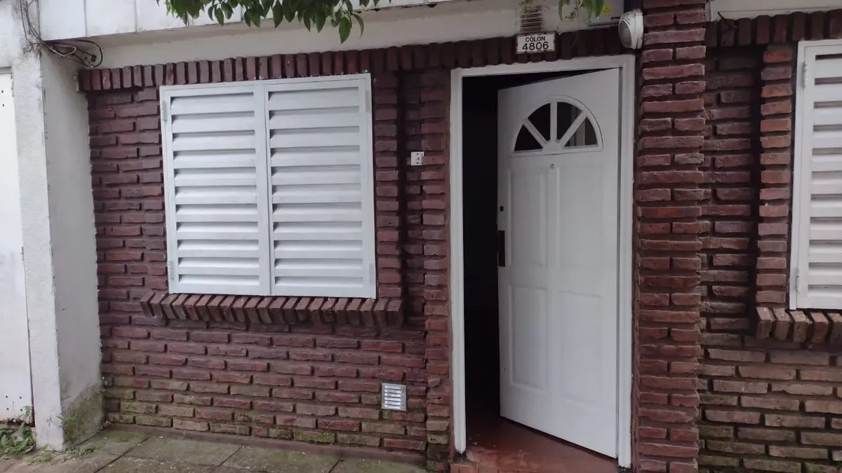 Duplex with patio and grill