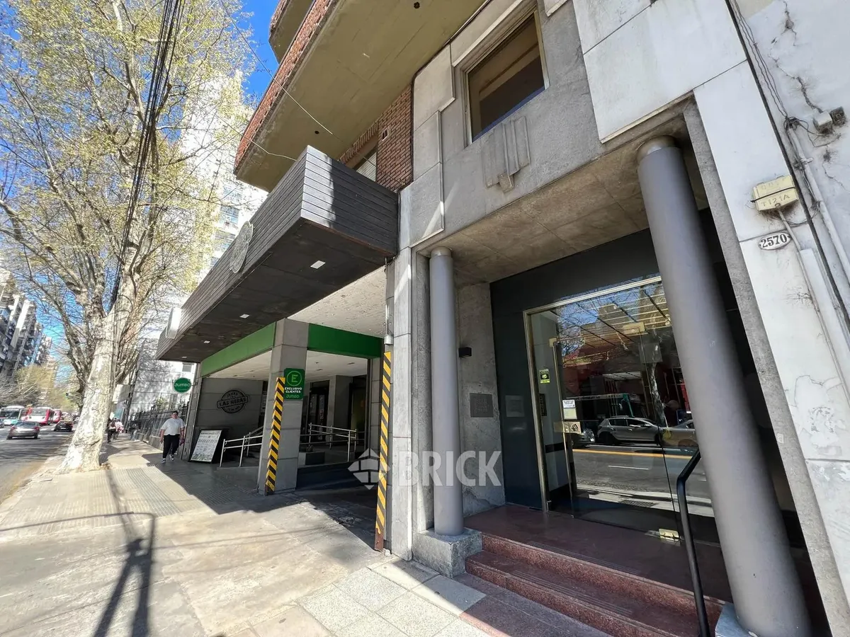 (amob Y Equip) Av. Las Heras Al 2500 - Contrafrente 38 M2 Impec Balcon T/sol Apto Profesional