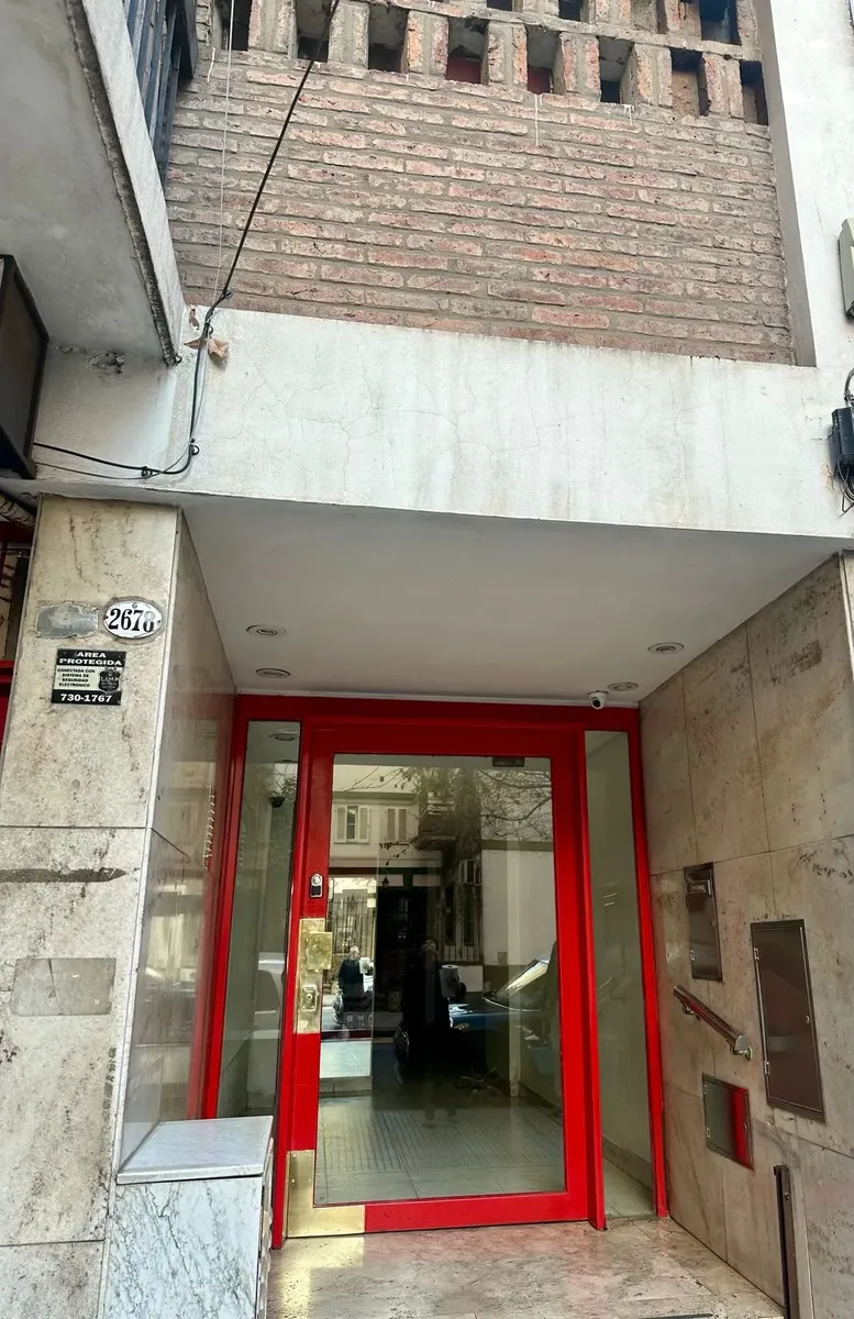 2-room unit, rear-facing, French balcony