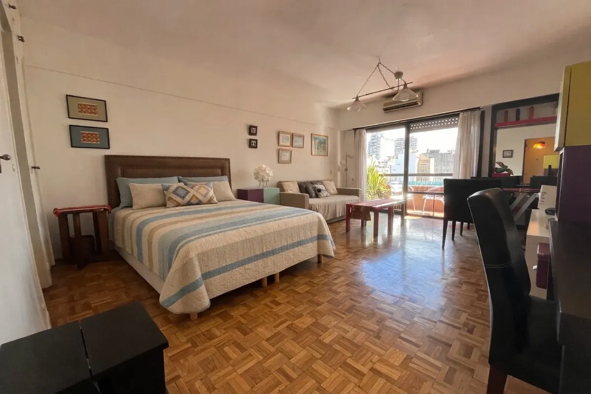 Departamento Monoambiente En Alquiler Temporal En Recoleta