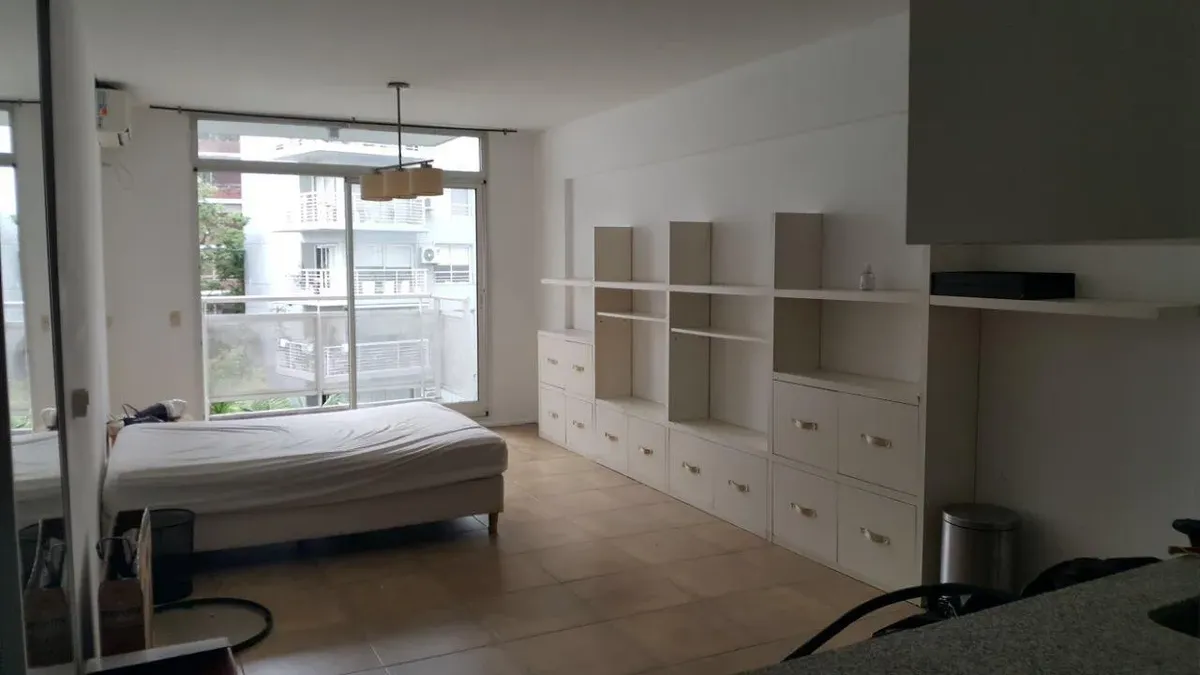 Furnished studio with balcony