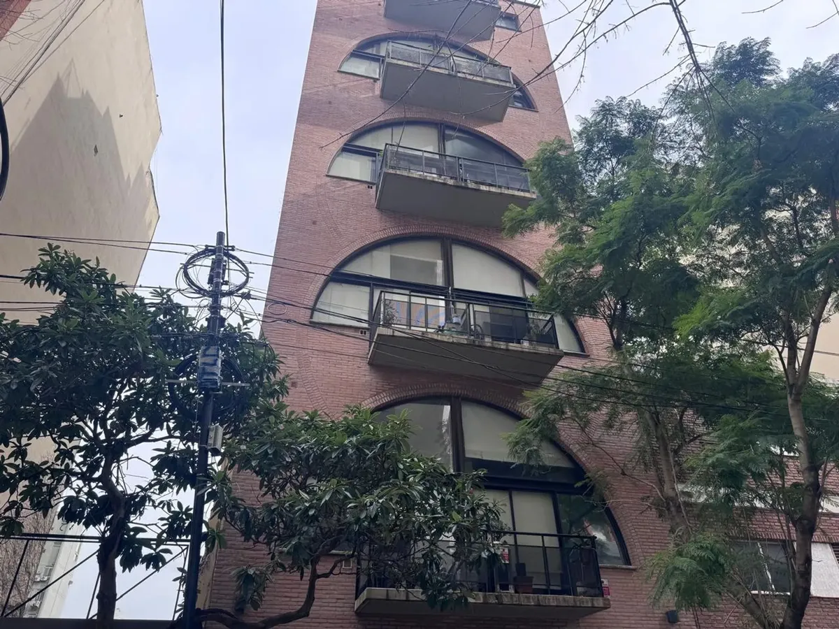 Two-floor loft with balcony