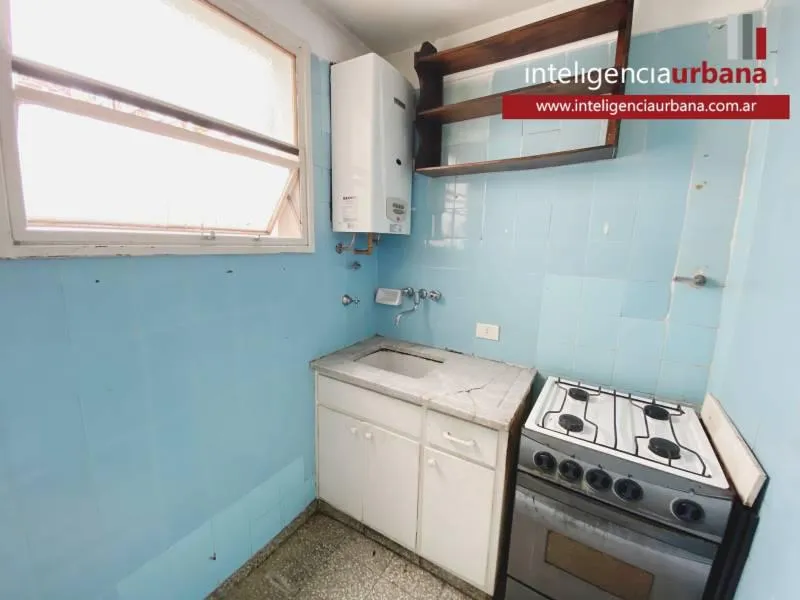 2 ambientes, 33 m², 2º piso