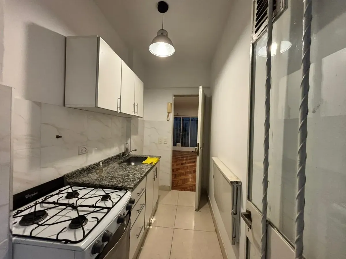 Departamento 2 ambientes con patios