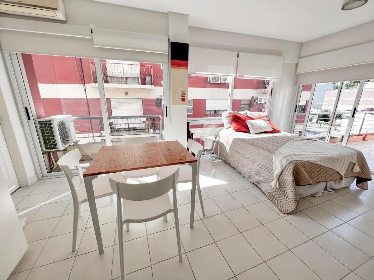 Furnished studio with balcony