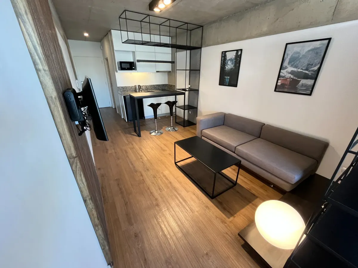 Furnished studio quiet rear-facing