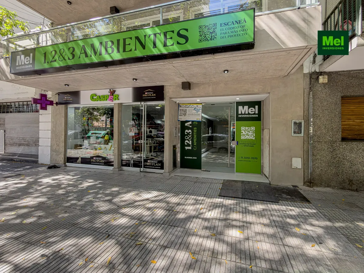 Monoambiente piso 6 con balcón