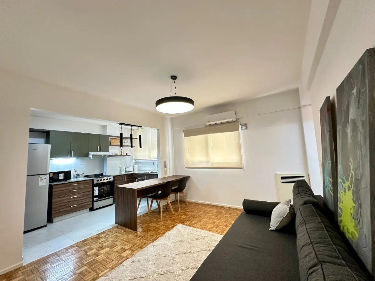 Temporary furnished one-bedroom apartment in Palermo