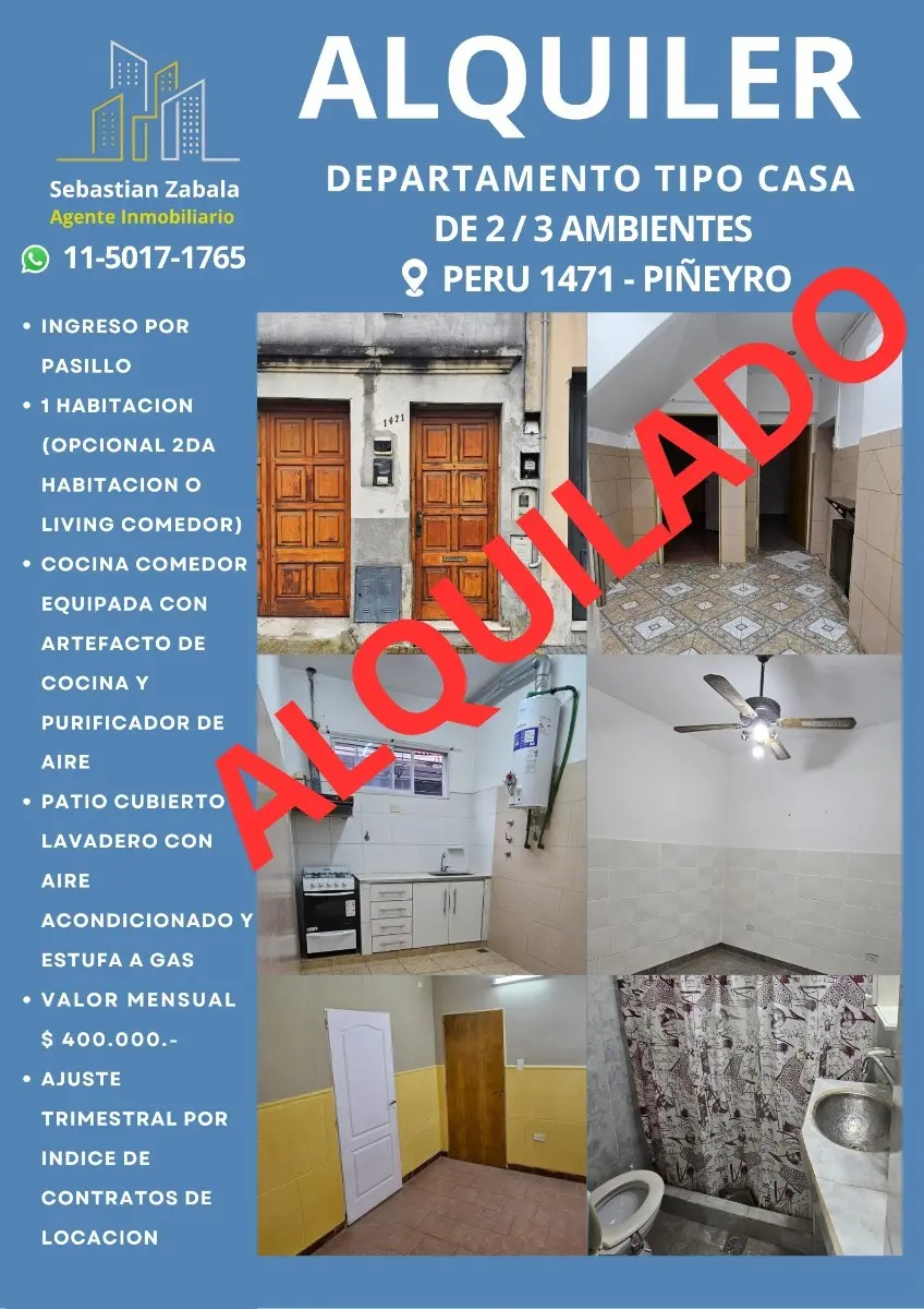 Apartment with 1 bedroom in Avellaneda