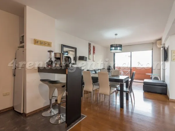 Apartamento mobiliado de 2 quartos para 4 pessoas em Balvanera