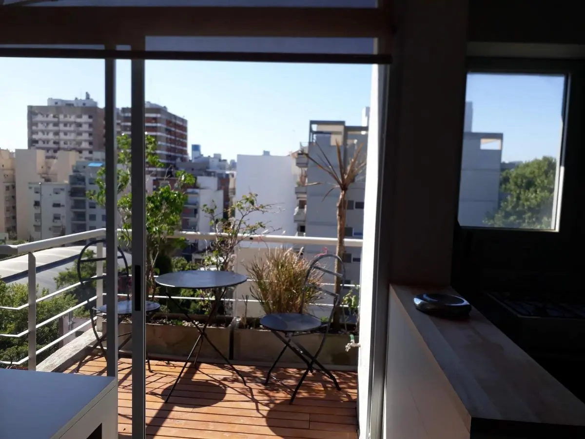 One-bedroom apartment with balcony and amenities in Palermo Hollywood