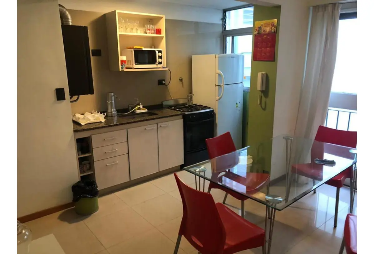 Apartamento de dois ambientes mobiliado em Recoleta