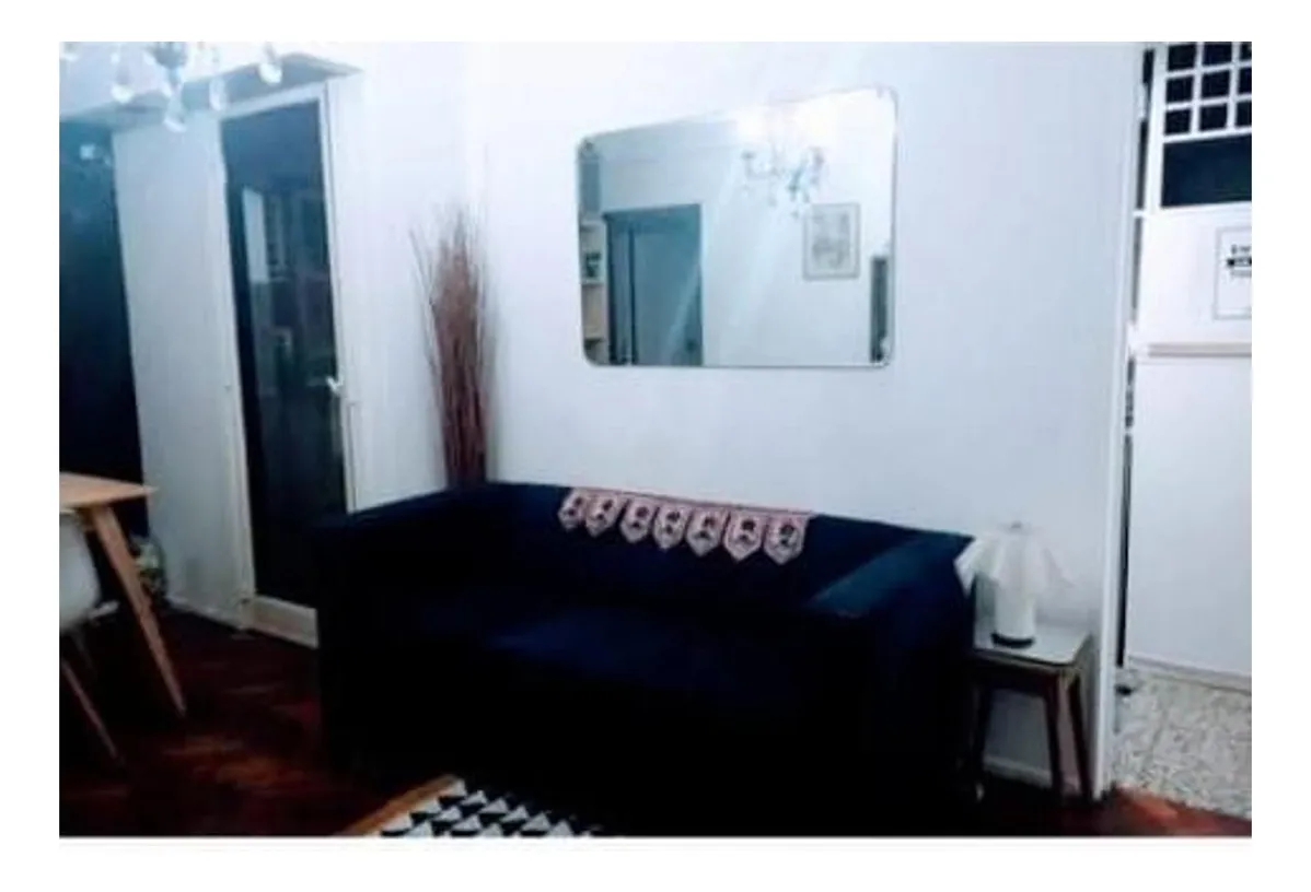 One-bedroom two-room apartment with balcony in Balvanera