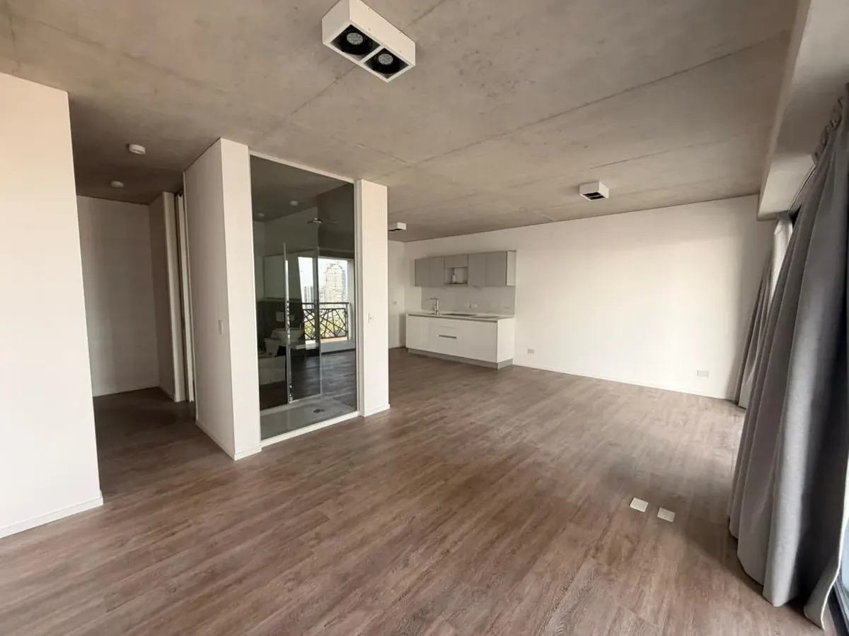 Apartamento de dois ambientes sem mobília em Puerto Madero