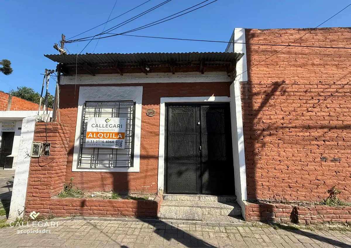 Departamento 2 Ambientes Con Patio En Alquiler | Berazategui