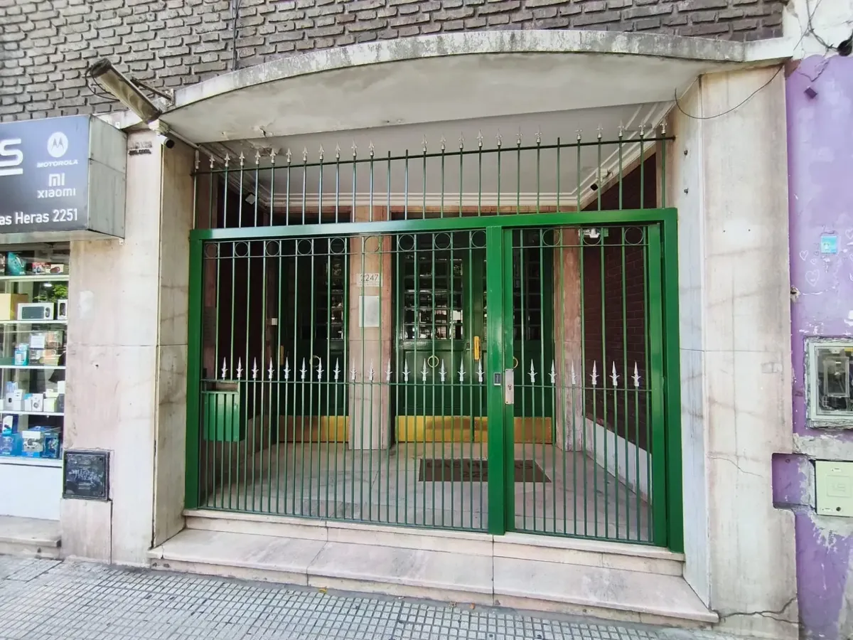 Apartamento de dois ambientes com 1 quarto em Recoleta