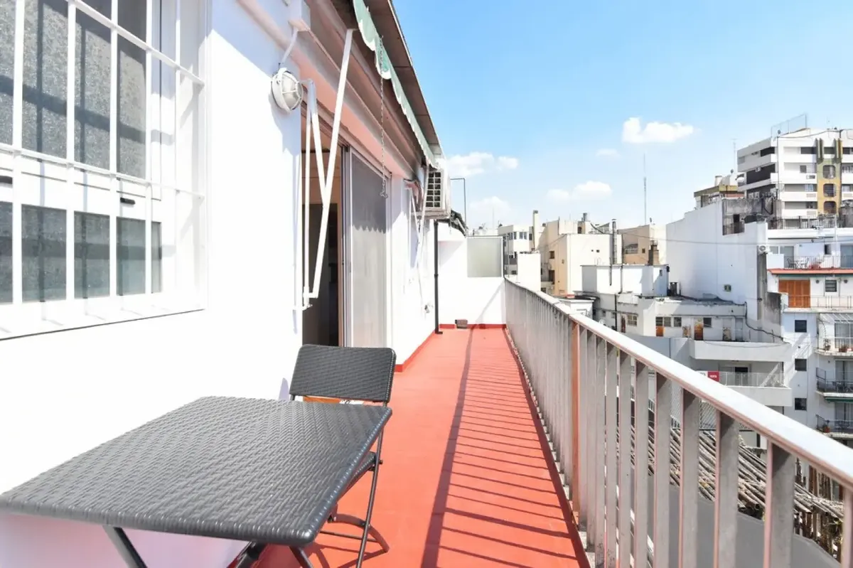 Furnished two-room apartment in Recoleta