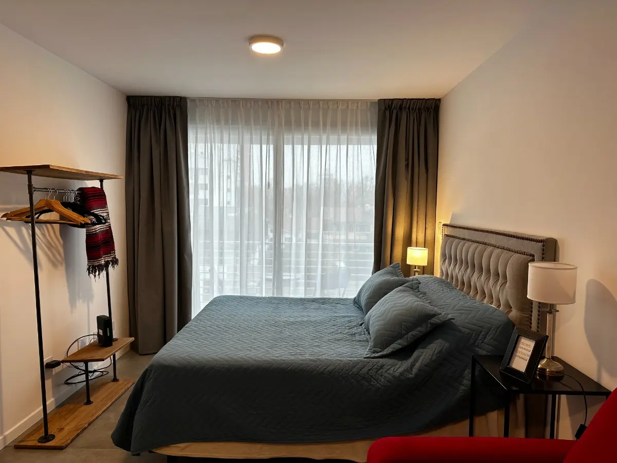 Furnished studio apartment in La Plata near Plaza Paso