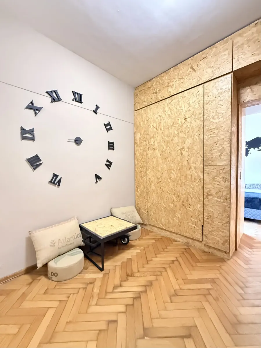 Apartamento de dois ambientes mobiliado em Balvanera