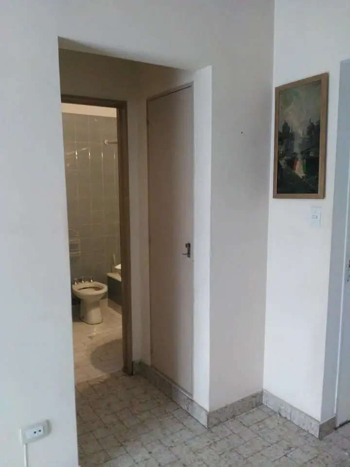 Unfurnished one-bedroom, two-room apartment with large balcony in Núñez
