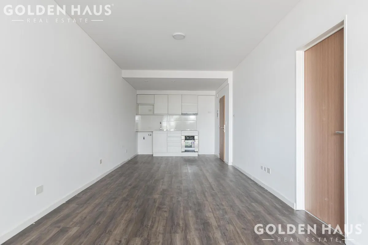 Kitnet novo (nunca habitado) no 5º andar de frente em Villa General Mitre