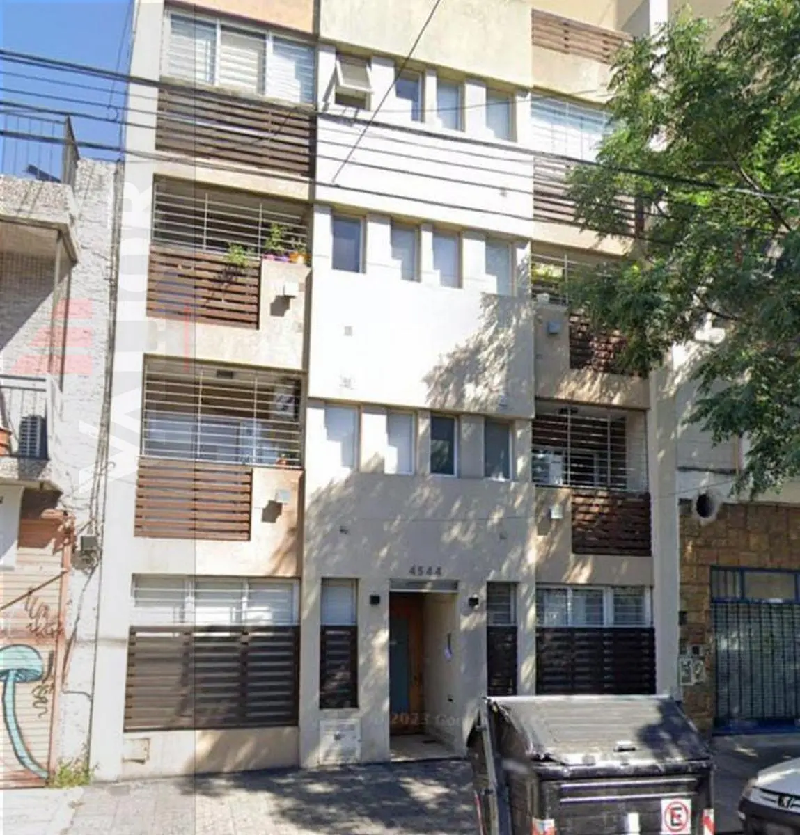 Departamento monoambiente con patio en Villa Urquiza