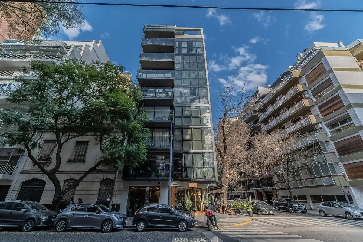 Квартира-студия с мебелью и террасой в Colegiales