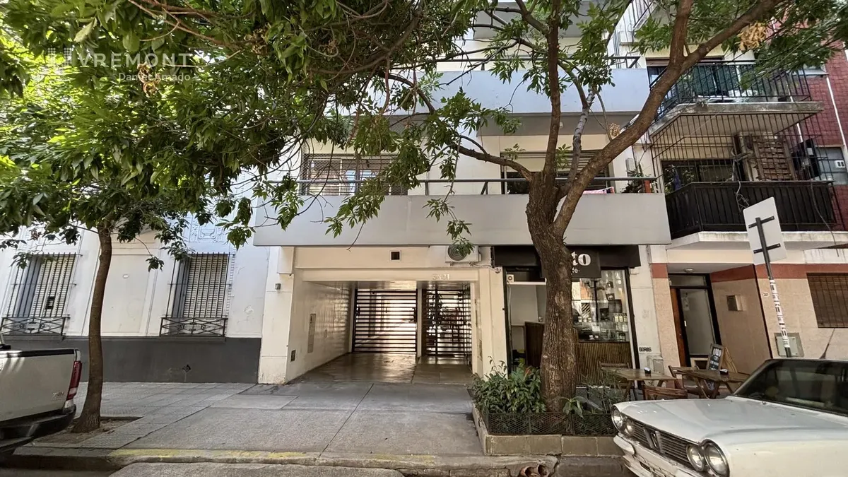 Departamento profesional de 1 ambiente con balcón en Almagro Norte