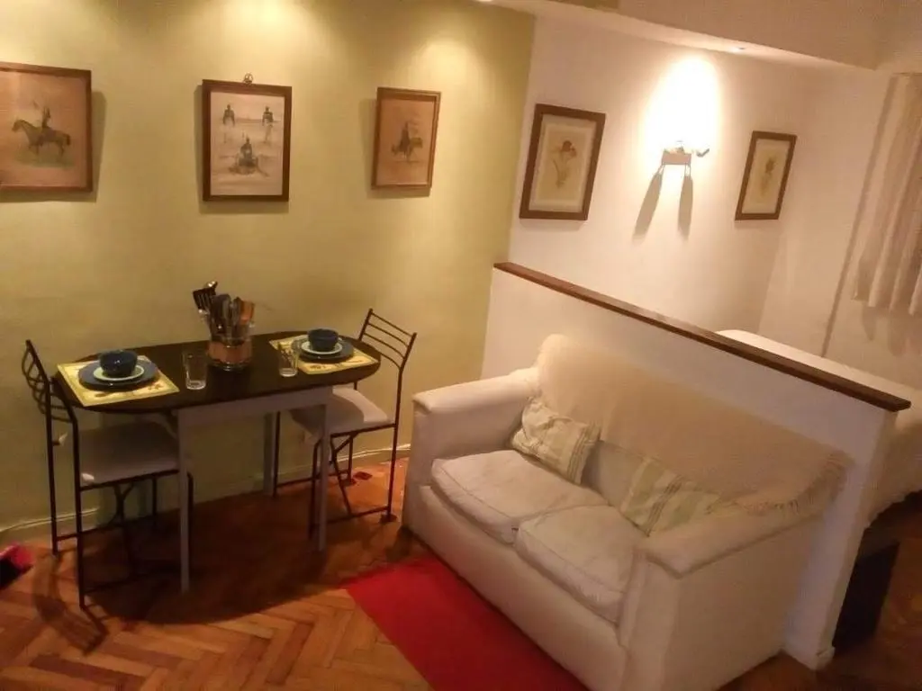 Bright studio apartment for temporary rent in Recoleta