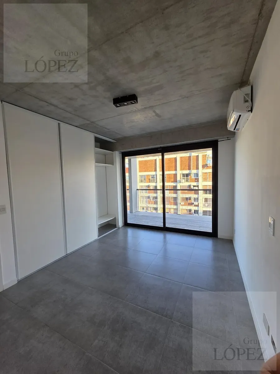 Apartamento de dois ambientes com 1 dormitório e vista para o rio em Vicente López