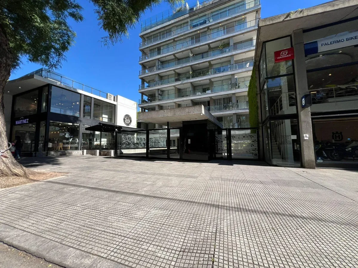 Kitnet mobiliada com varanda em Palermo