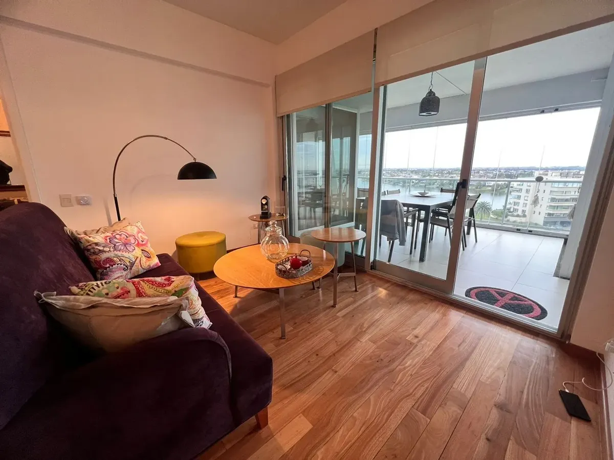 Furnished two-bedroom apartment with lake view in Yoo Nordelta, Tigre